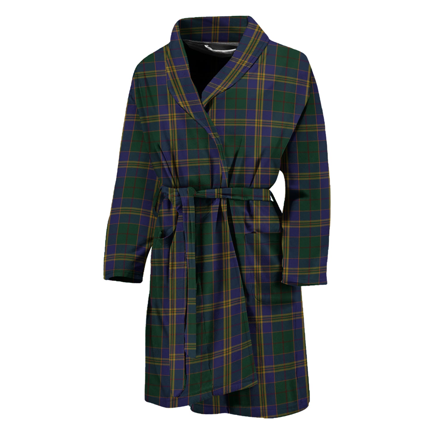 Kilkenny County Ireland Tartan Bathrobe - Tartan Vibes Clothing