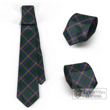 Kilkenny County Ireland Tartan Classic Necktie Cross Style