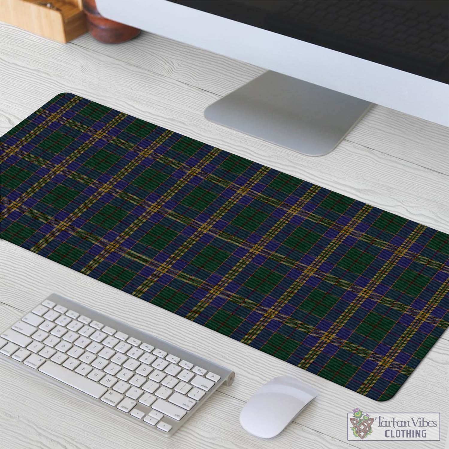 Tartan Vibes Clothing Kilkenny County Ireland Tartan Mouse Pad