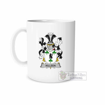 Killeen Irish Clan Coat of Arms Ceramic Mug