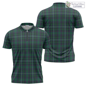 Killen Tartan Zipper Polo Shirt