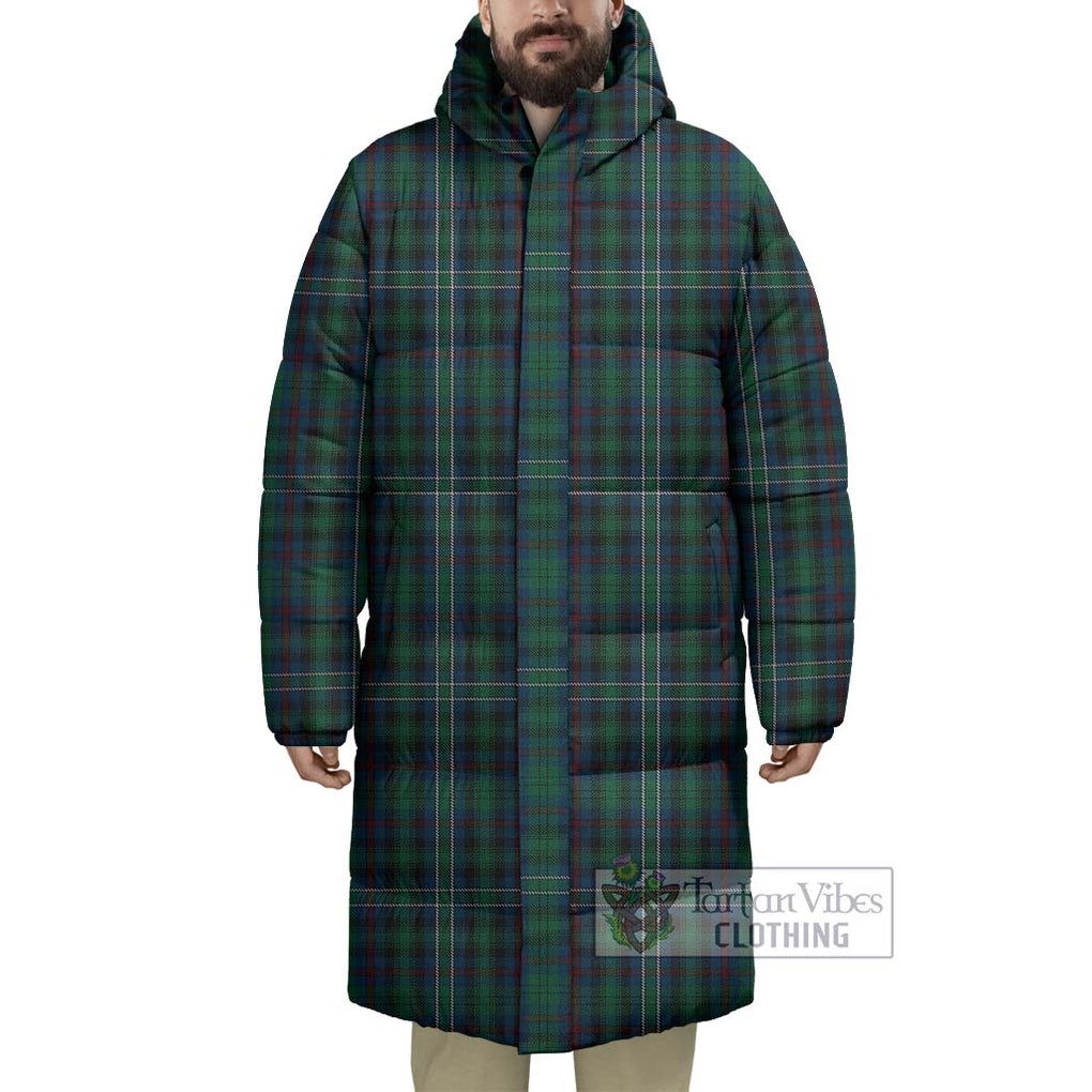 Tartan Vibes Clothing Killen Tartan Long Down Jacket