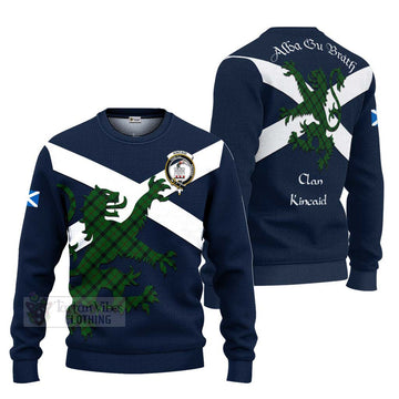 Kincaid Tartan Lion Rampant Ugly Sweater Proudly Display Your Heritage with Alba Gu Brath and Clan Name