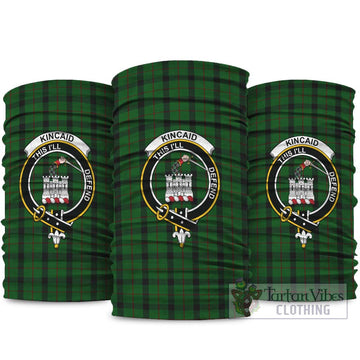 Kincaid Tartan Neck Gaiters, Tartan Bandanas, Tartan Head Band with Family Crest