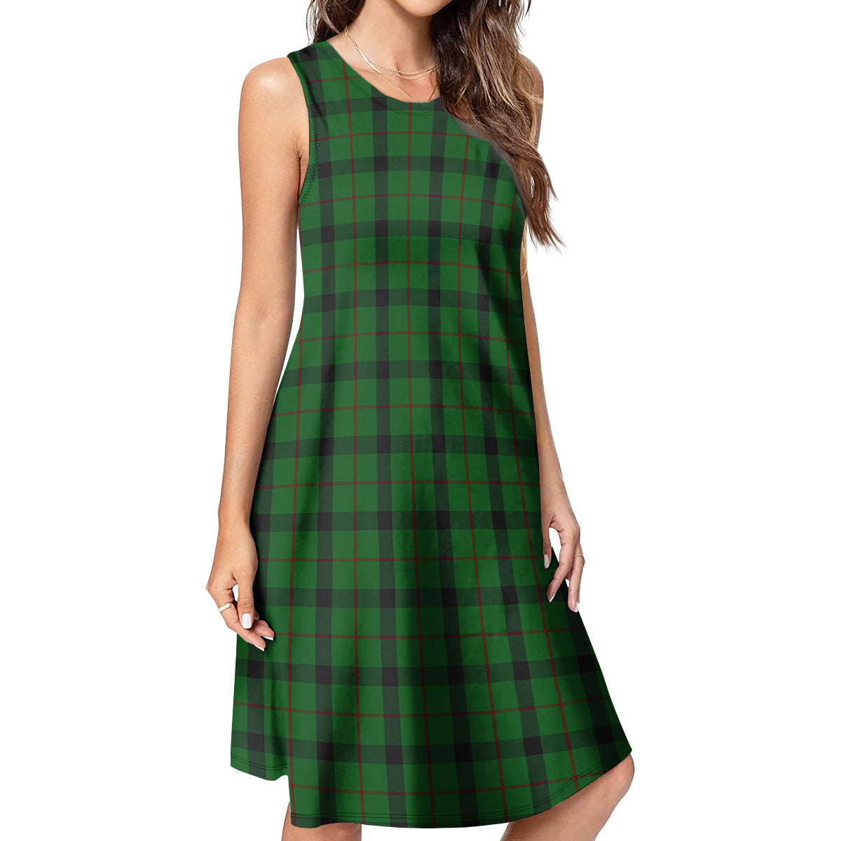 Kincaid Tartan Womens Casual Dresses - Tartanvibesclothing