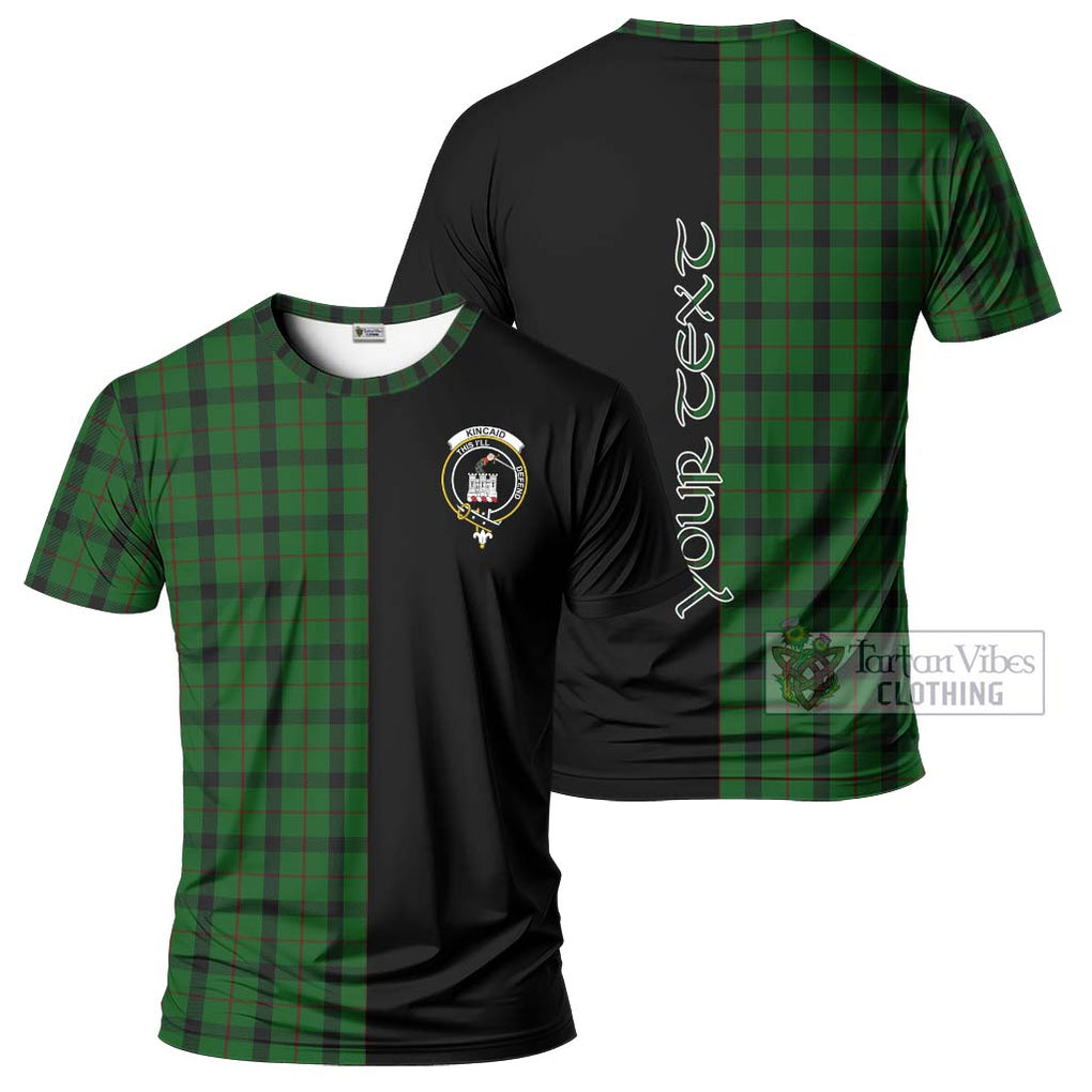 Kincaid Tartan T-Shirt with Family Crest and Half Of Me Style Kid's Shirt - Tartanvibesclothing Shop