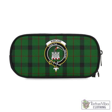 Kincaid Tartan Pen and Pencil Case with Family Crest