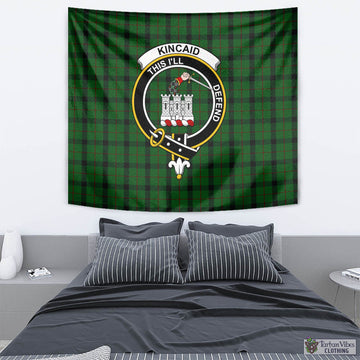 Kincaid Tartan Tapestry Wall Hanging and Home Decor for Room with Family Crest