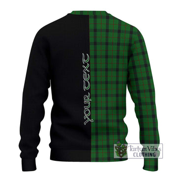 Kincaid Tartan Ugly Sweater with Family Crest and Half Of Me Style