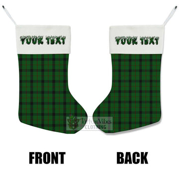 Kincaid Tartan Christmas Stocking with Personalized Text