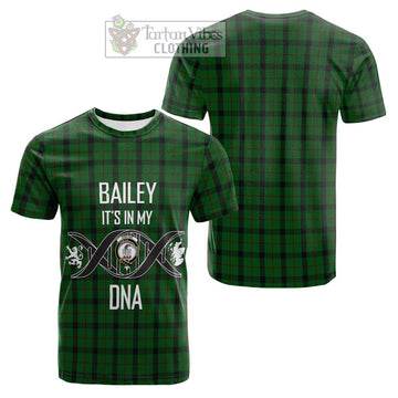 Kincaid Tartan Cotton T-shirt with Family Crest DNA In Me Style