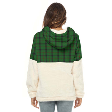 Kincaid Tartan Women's Borg Fleece Hoodie With Half Zip