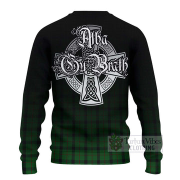 Kincaid Tartan Ugly Sweater Featuring Alba Gu Brath Family Crest Celtic Inspired