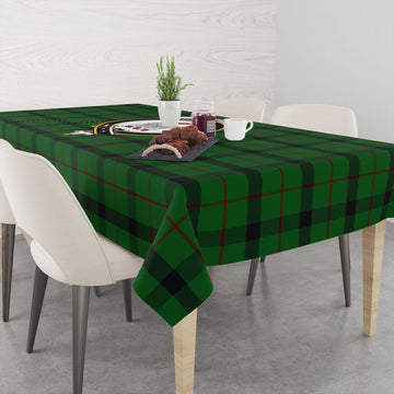 Kincaid Tartan Tablecloth with Family Crest