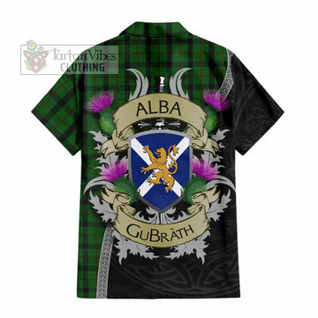 Kincaid Tartan Family Crest Hawaiian Shirt Lion Rampant Royal Thistle Shield Celtic Inspired - Tartan Vibes Clothing