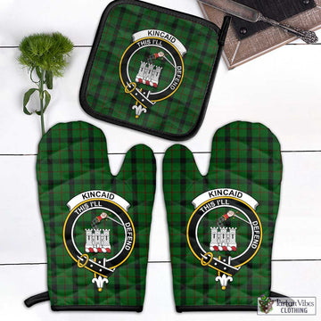 Kincaid Tartan Combo Oven Mitt & Pot-Holder with Family Crest