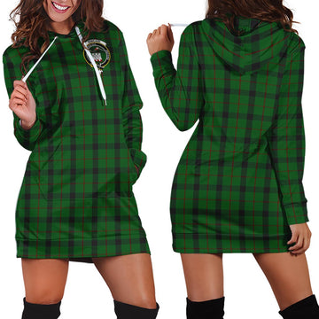 Kincaid Tartan Hoodie Dress with Family Crest