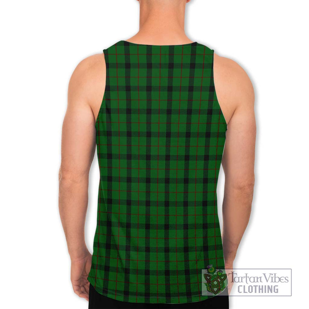 Kincaid Tartan Men's Tank Top with Family Crest DNA In Me Style - Tartanvibesclothing Shop