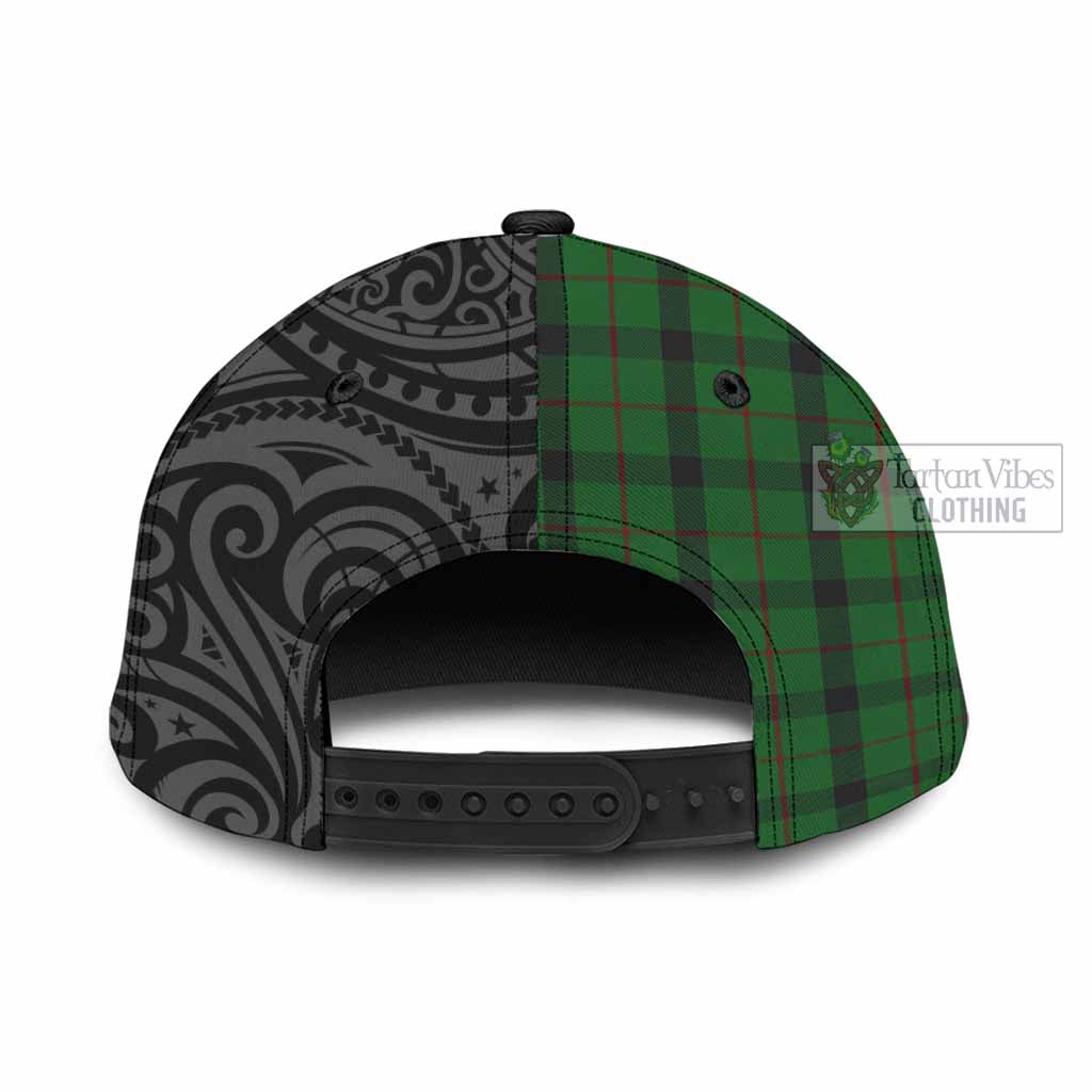 Tartan Vibes Clothing Kincaid Tartan Classic Cap with New Zealand Silver Fern Half Style