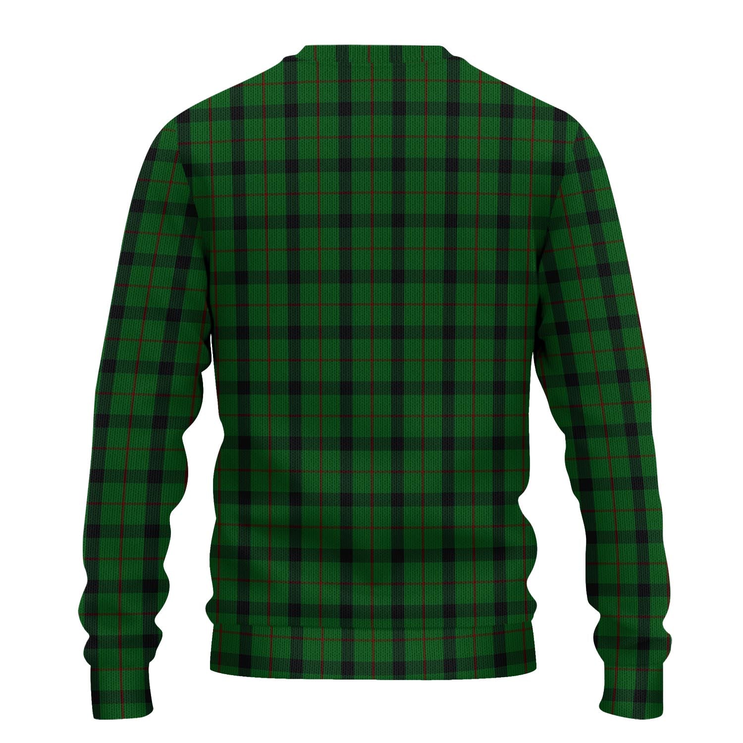 Kincaid Tartan Knitted Sweater with Family Crest - Tartanvibesclothing