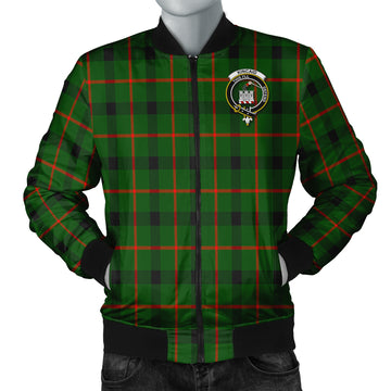 Kincaid Modern Tartan Bomber Jacket with Family Crest