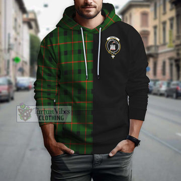 Kincaid Modern Tartan Hoodie with Family Crest and Half Of Me Style