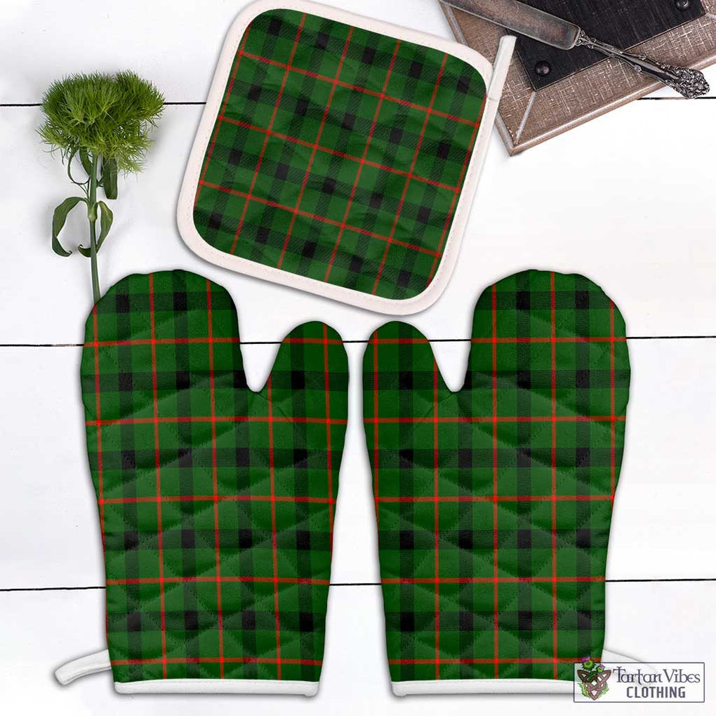 Kincaid Modern Tartan Combo Oven Mitt & Pot-Holder Combo 1 Oven Mitt & 1 Pot-Holder White - Tartan Vibes Clothing