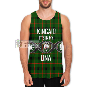 Kincaid Modern Tartan Men's Tank Top with Family Crest DNA In Me Style