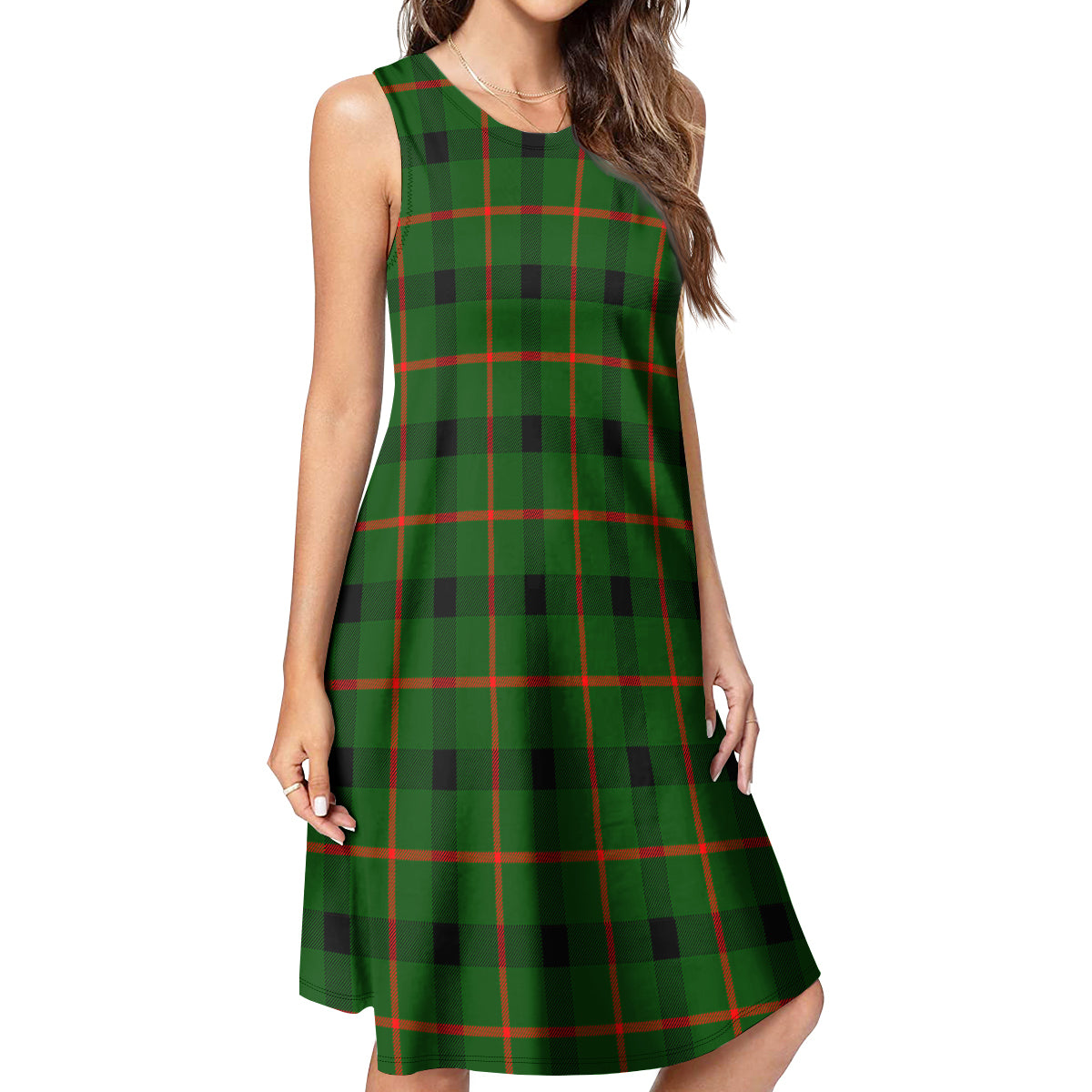 Kincaid Modern Tartan Womens Casual Dresses - Tartanvibesclothing