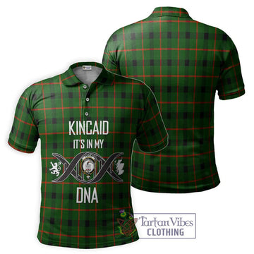 Kincaid Modern Tartan Polo Shirt with Family Crest DNA In Me Style