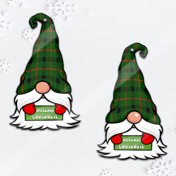 Kincaid Modern Gnome Christmas Ornament with His Tartan Christmas Hat