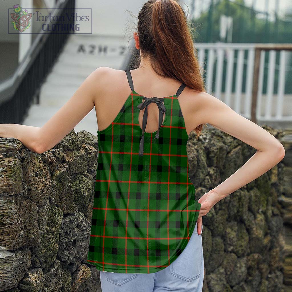 Tartan Vibes Clothing Kincaid Modern Tartan Loose Halter Neck Camisole