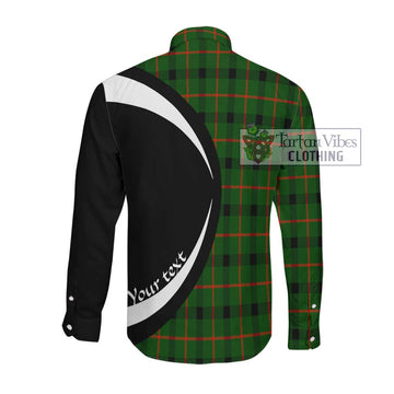 Kincaid Modern Tartan Long Sleeve Button Up with Family Crest Circle Style