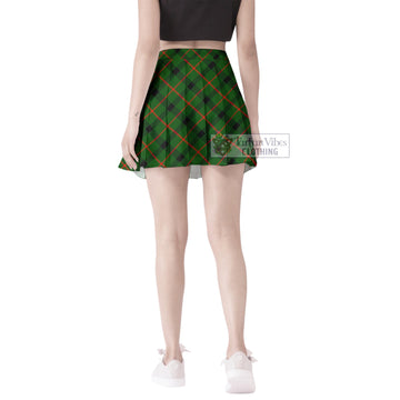 Kincaid Modern Tartan Women's Plated Mini Skirt