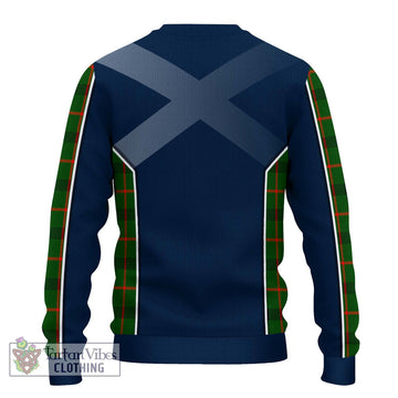 Kincaid Modern Tartan Ugly Sweater with Family Crest and Lion Rampant Vibes Sport Style