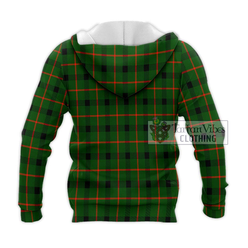 Kincaid Modern Tartan Knitted Hoodie with Family Crest DNA In Me Style - Tartanvibesclothing Shop