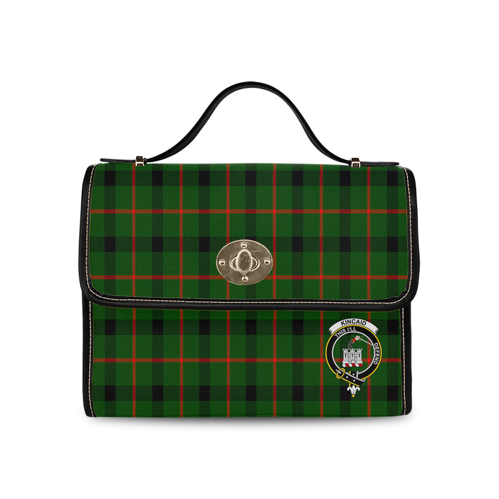 kincaid-modern-tartan-leather-strap-waterproof-canvas-bag-with-family-crest