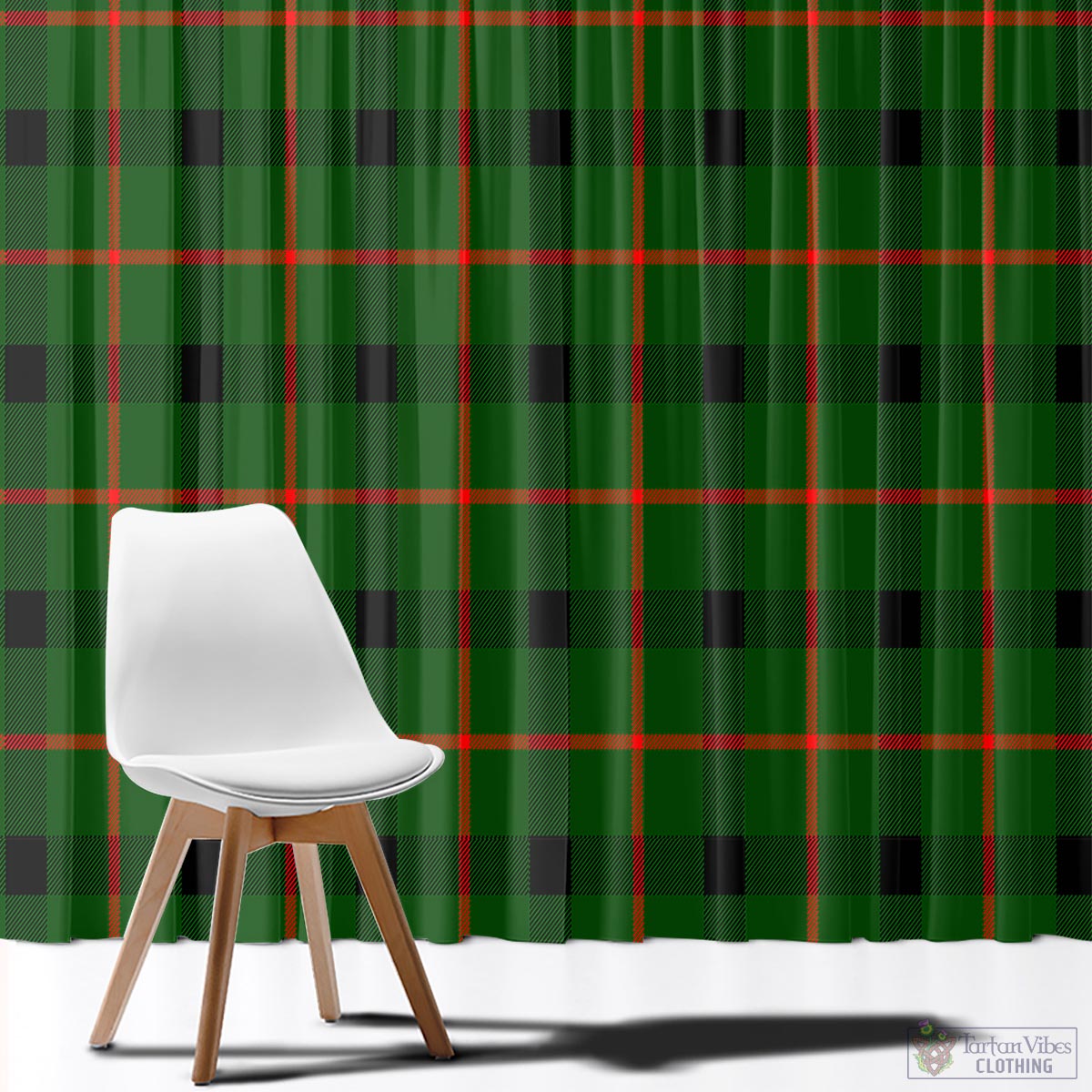 Kincaid Modern Tartan Window Curtain