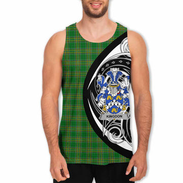 Kingdon Irish Clan Men's Tank Top Celtic Circle Style Men - Tartan Vibes Clothing