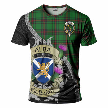 Kinloch Tartan Family Crest T-Shirt Lion Rampant Royal Thistle Shield Celtic Inspired Kid's Shirt - Tartan Vibes Clothing