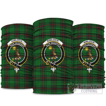 Kinloch Tartan Neck Gaiters, Tartan Bandanas, Tartan Head Band with Family Crest