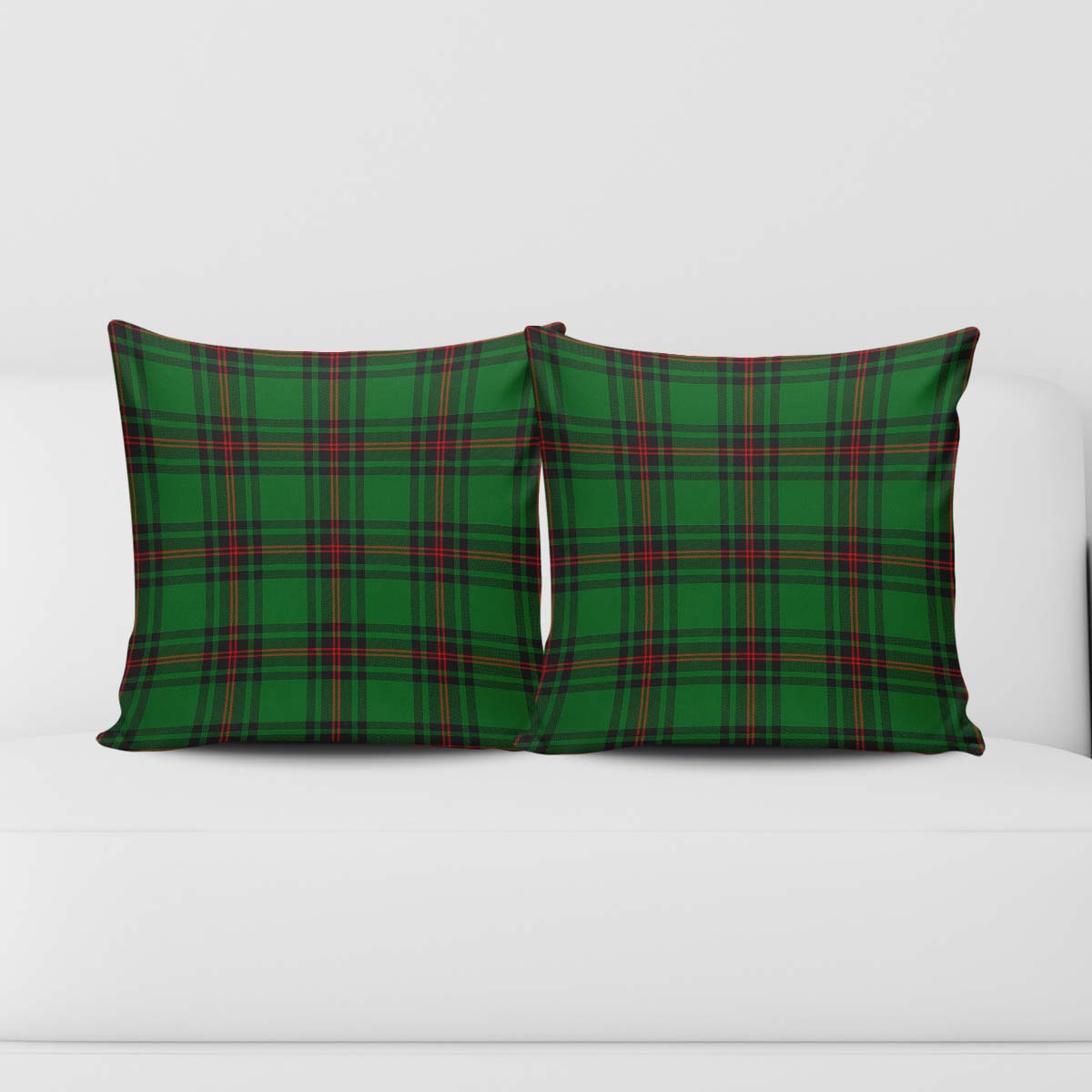 Kinloch Tartan Pillow Cover Square Pillow Cover - Tartanvibesclothing