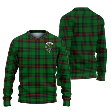 Kinloch Tartan Ugly Sweater with Family Crest