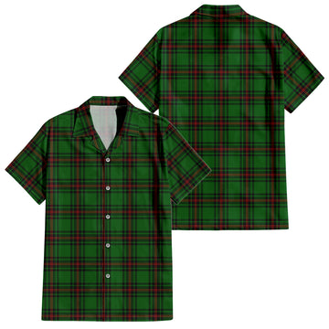 Kinloch Tartan Short Sleeve Button Down Shirt