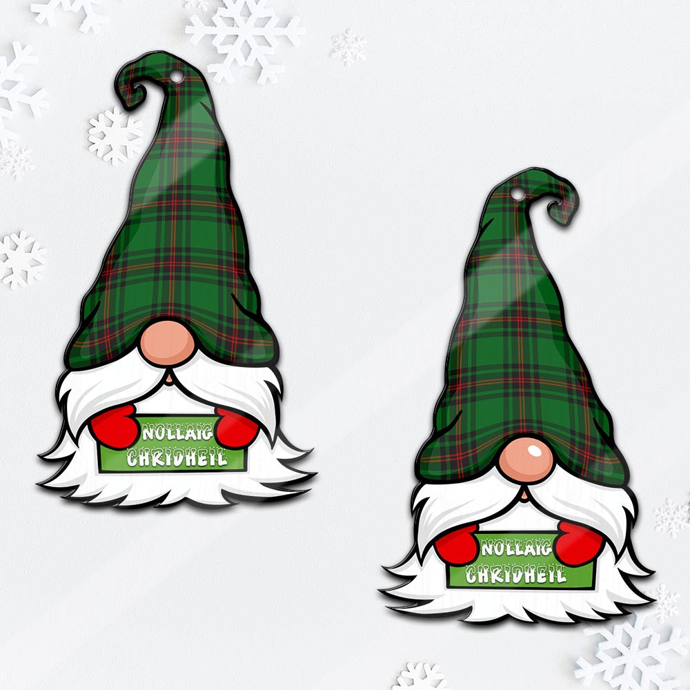 Kinloch Gnome Christmas Ornament with His Tartan Christmas Hat - Tartan Vibes Clothing