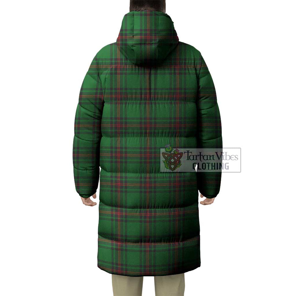 Tartan Vibes Clothing Kinloch Tartan Long Down Jacket