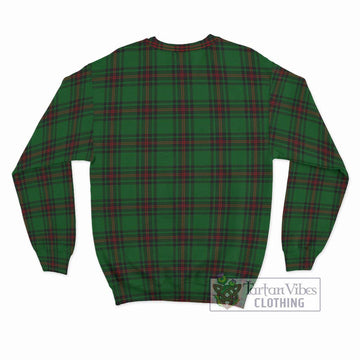 Kinloch Tartan Sweatshirt with Family Crest DNA In Me Style