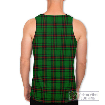 Kinloch Tartan Men's Tank Top with Family Crest DNA In Me Style