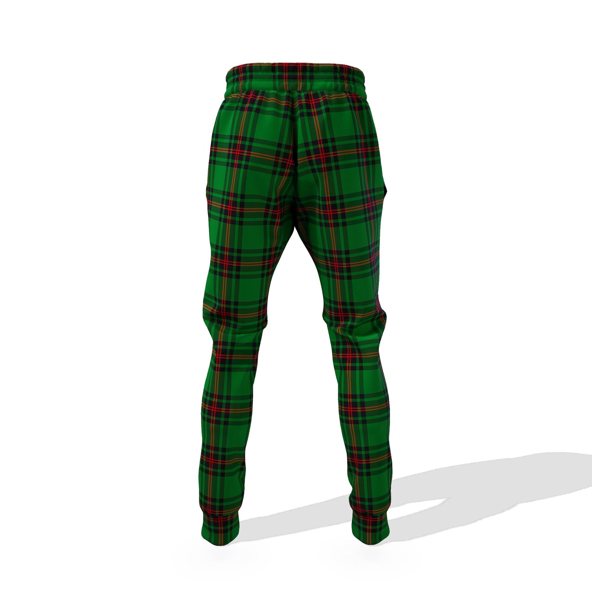 Kinloch Tartan Joggers Pants with Family Crest 6XL - Tartan Vibes Clothing