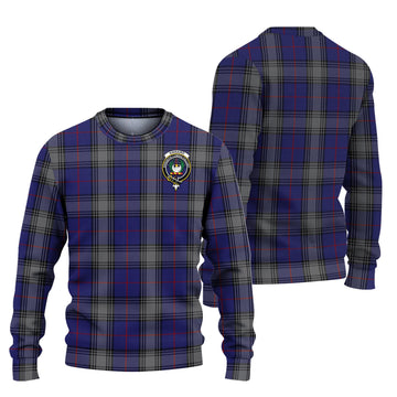 Kinnaird Tartan Ugly Sweater with Family Crest